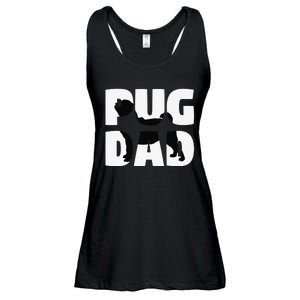 Pug Dad Pug Gift Father Dog Dad Ladies Essential Flowy Tank