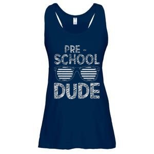 Preschool Dude PreK Teacher Student 1st Day Back To School Ladies Essential Flowy Tank