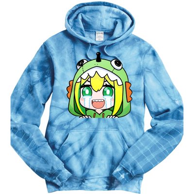 Pikamee Dino Tie Dye Hoodie
