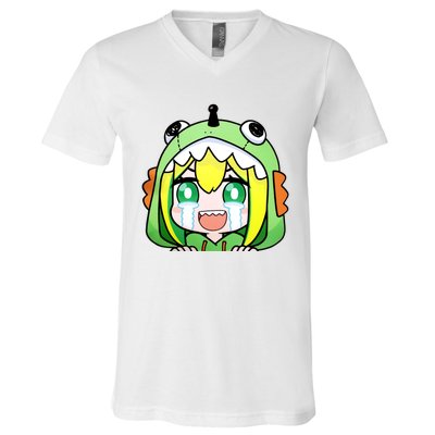 Pikamee Dino V-Neck T-Shirt