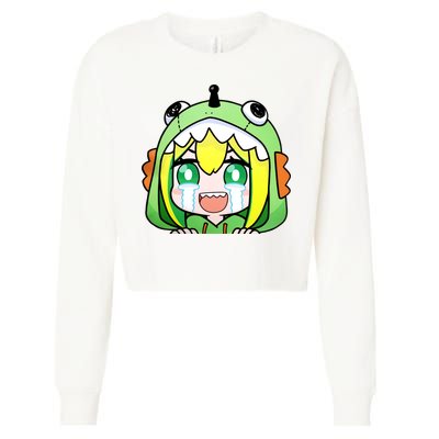 Pikamee Dino Cropped Pullover Crew