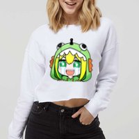 Pikamee Dino Cropped Pullover Crew