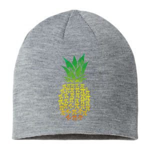 Pi Day Pineapple Math Lover Teacher 3.14 Symbol Mathematics Sustainable Beanie