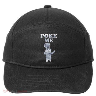 Pillsbury Doughboy Poke Me Costume 7-Panel Snapback Hat