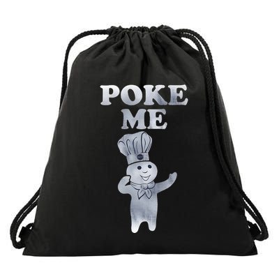Pillsbury Doughboy Poke Me Costume Drawstring Bag