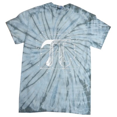 Pi Day Pi Symbol Funny Math Teacher Tie-Dye T-Shirt