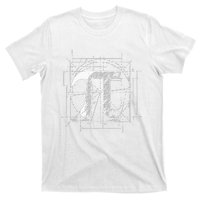 Pi Day Pi Symbol Funny Math Teacher T-Shirt