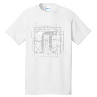 Pi Day Pi Symbol Funny Math Teacher Tall T-Shirt