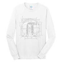 Pi Day Pi Symbol Funny Math Teacher Tall Long Sleeve T-Shirt