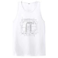 Pi Day Pi Symbol Funny Math Teacher PosiCharge Competitor Tank