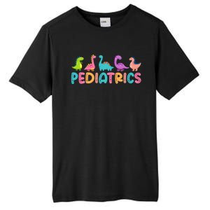 Pediatrics Dinosaurs Peds Nurse Crew Appreciation Pediatric Tall Fusion ChromaSoft Performance T-Shirt