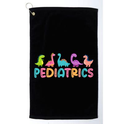 Pediatrics Dinosaurs Peds Nurse Crew Appreciation Pediatric Golf Towel