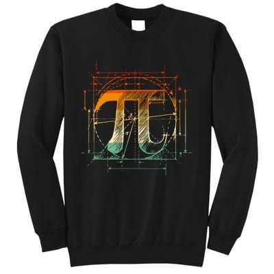 Pi Day Pi Symbol Funny Math Teacher Sweatshirt