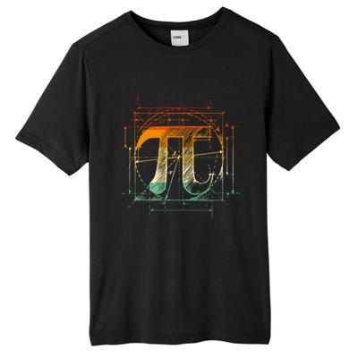 Pi Day Pi Symbol Funny Math Teacher Tall Fusion ChromaSoft Performance T-Shirt