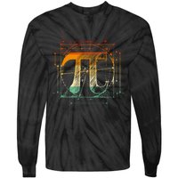 Pi Day Pi Symbol Funny Math Teacher Tie-Dye Long Sleeve Shirt