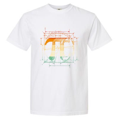 Pi Day Pi Symbol Funny Math Teacher Garment-Dyed Heavyweight T-Shirt