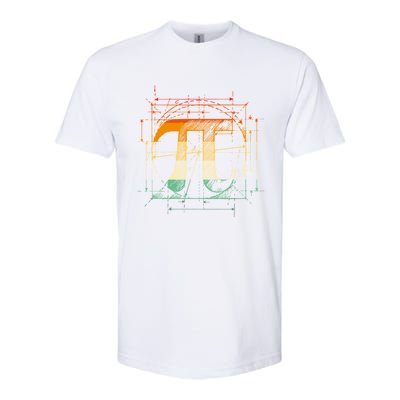 Pi Day Pi Symbol Funny Math Teacher Softstyle CVC T-Shirt