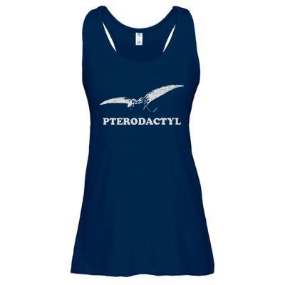 Pterodactyl Dinosaur Ladies Essential Flowy Tank