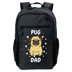 Pug Dad Papa Daddy Pa Father For Father’s Day Daily Commute Backpack