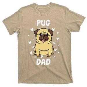 Pug Dad Papa Daddy Pa Father For Father’s Day T-Shirt