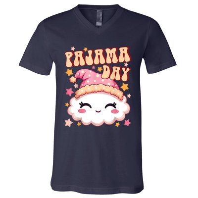 Pajama Day V-Neck T-Shirt