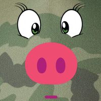 Piggy Design Pig Face Legacy Tie Dye Trucker Hat
