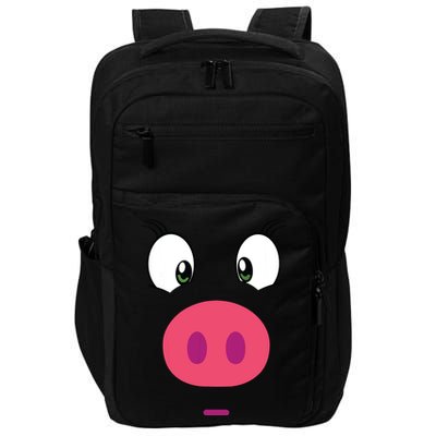 Piggy Design Pig Face Impact Tech Backpack