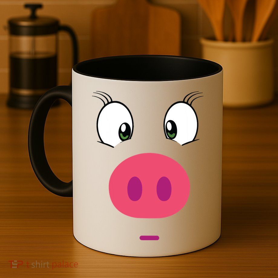 Piggy Design Pig Face Mug