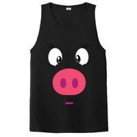 Piggy Design Pig Face PosiCharge Competitor Tank