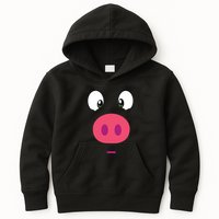 Piggy Design Pig Face Kids Hoodie