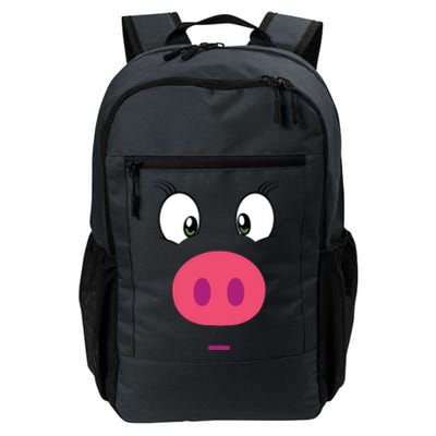 Piggy Design Pig Face Daily Commute Backpack