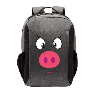 Piggy Design Pig Face Vector Backpack