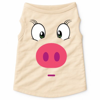 Piggy Design Pig Face Doggie Tank