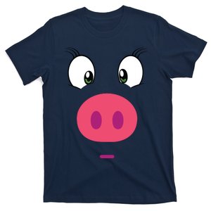 Piggy Design Pig Face T-Shirt