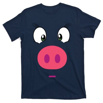 Piggy Design Pig Face T-Shirt