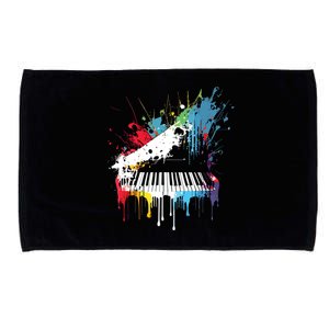 Piano Design Piano Gift For Pianist Microfiber Hand Towel