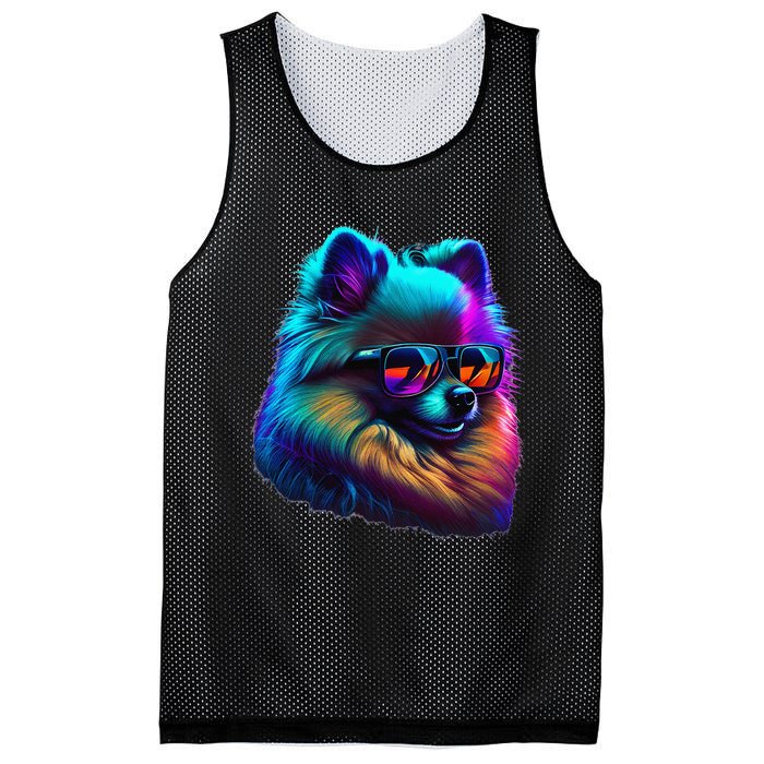 Pomeranian Dogs Pomeranians Mesh Reversible Basketball Jersey Tank