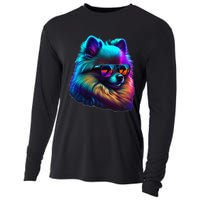 Pomeranian Dogs Pomeranians Cooling Performance Long Sleeve Crew