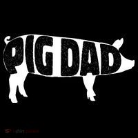 Pig Dad Pig Lover Owner Ranch Farmer Fathers Day Flexfit Unipanel Trucker Cap