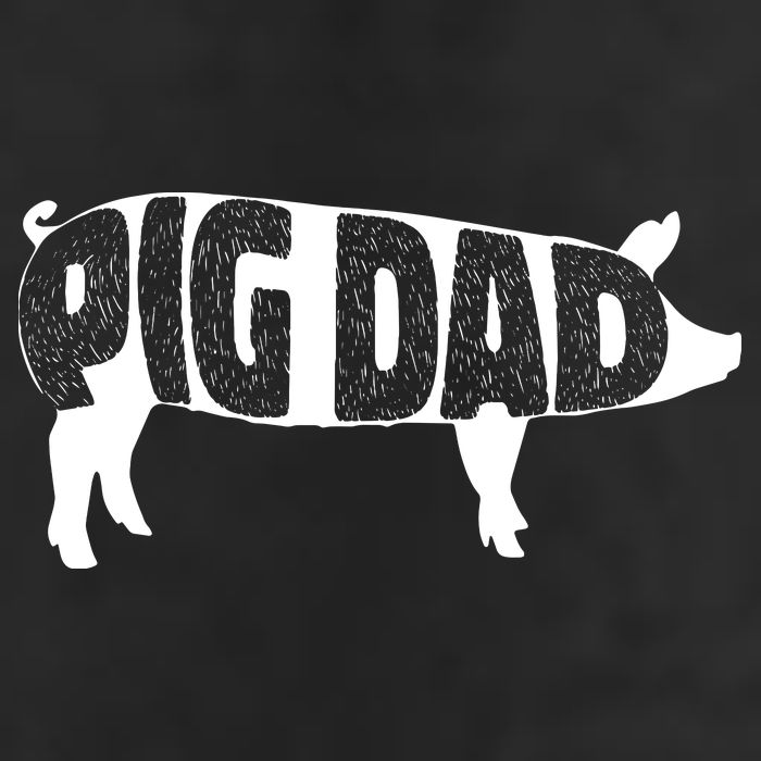 Pig Dad Pig Lover Owner Ranch Farmer Fathers Day Adult Drive Performance Visor