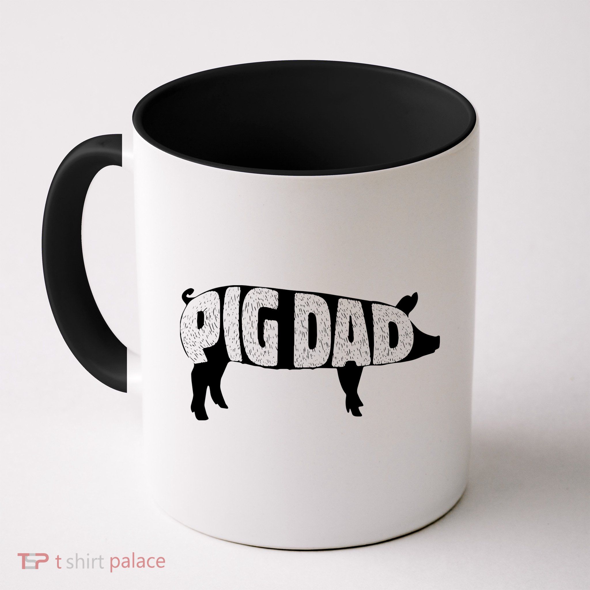 Pig Dad Pig Lover Owner Ranch Farmer Fathers Day Mug