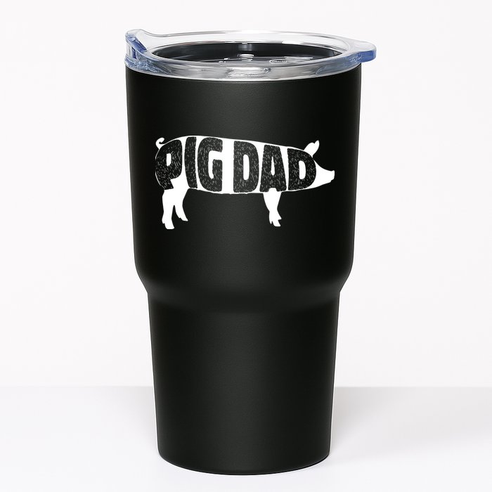 Pig Dad Pig Lover Owner Ranch Farmer Fathers Day Tumbler