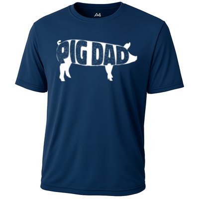 Pig Dad Pig Lover Owner Ranch Farmer Fathers Day Performance Shirt