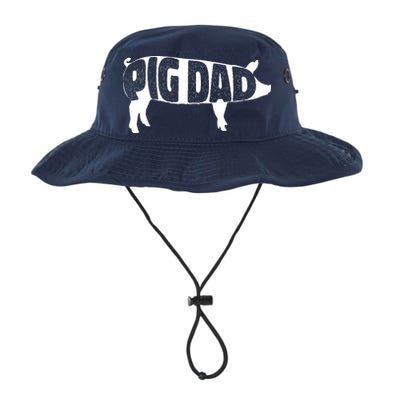 Pig Dad Pig Lover Owner Ranch Farmer Fathers Day Bucket Hat