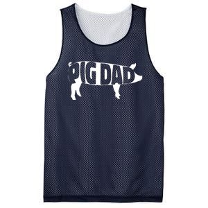 Pig Dad Pig Lover Owner Ranch Farmer Fathers Day Mesh Reversible Basketball Jersey Tank