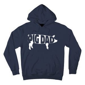 Pig Dad Pig Lover Owner Ranch Farmer Fathers Day Tall Hoodie