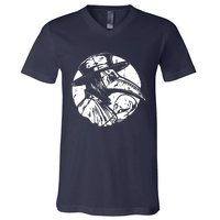 Plague Doctor V-Neck T-Shirt