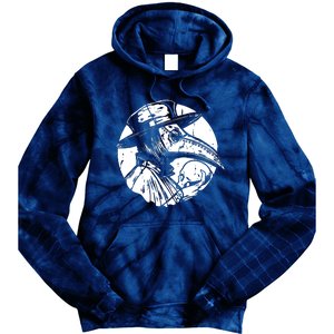 Plague Doctor Tie Dye Hoodie