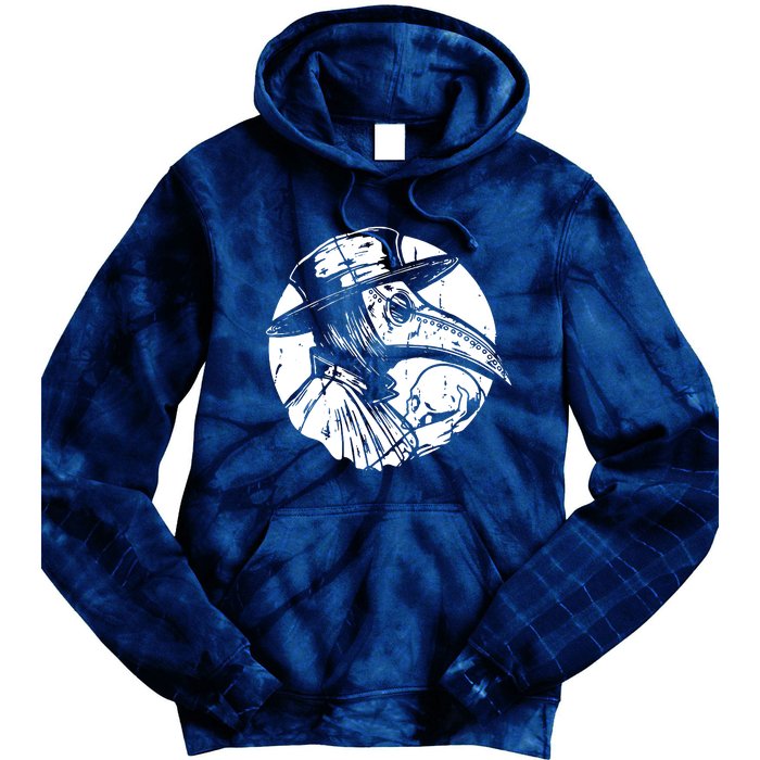 Plague Doctor Tie Dye Hoodie