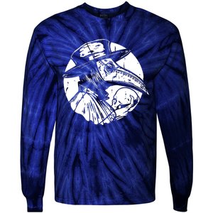 Plague Doctor Tie-Dye Long Sleeve Shirt